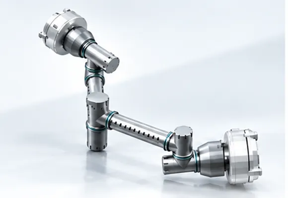 S7 dual-ended mobile manipulator configuration; both ends act as anchor and working end